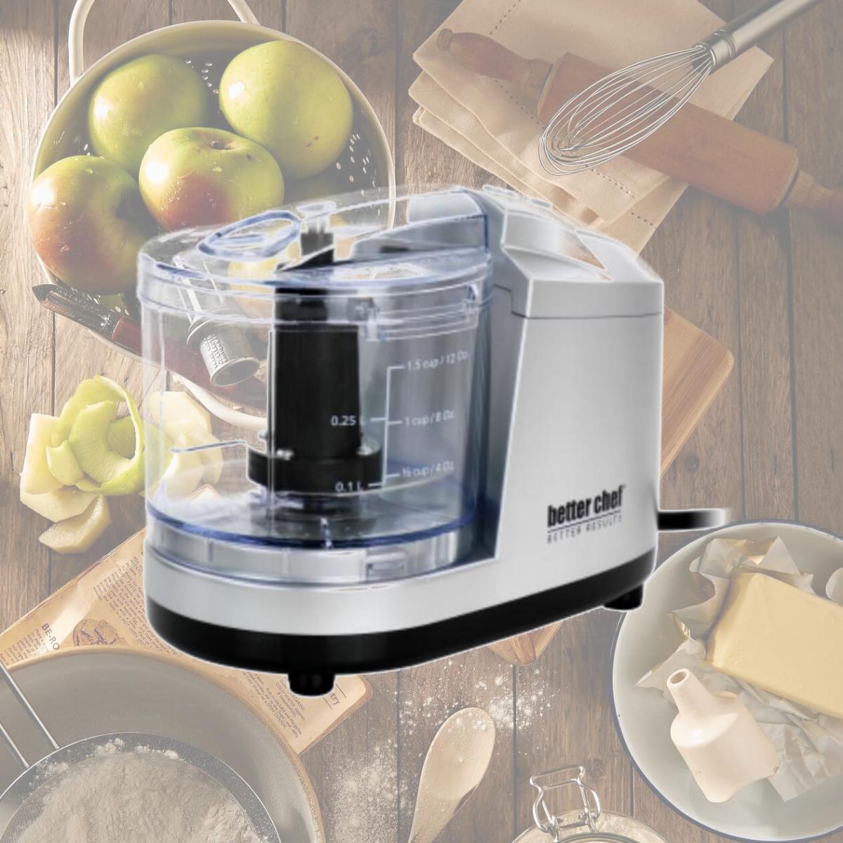 Picture of Better Chef IM-843S 1.5 Cup Safety Lock Compact Chopper, Silver