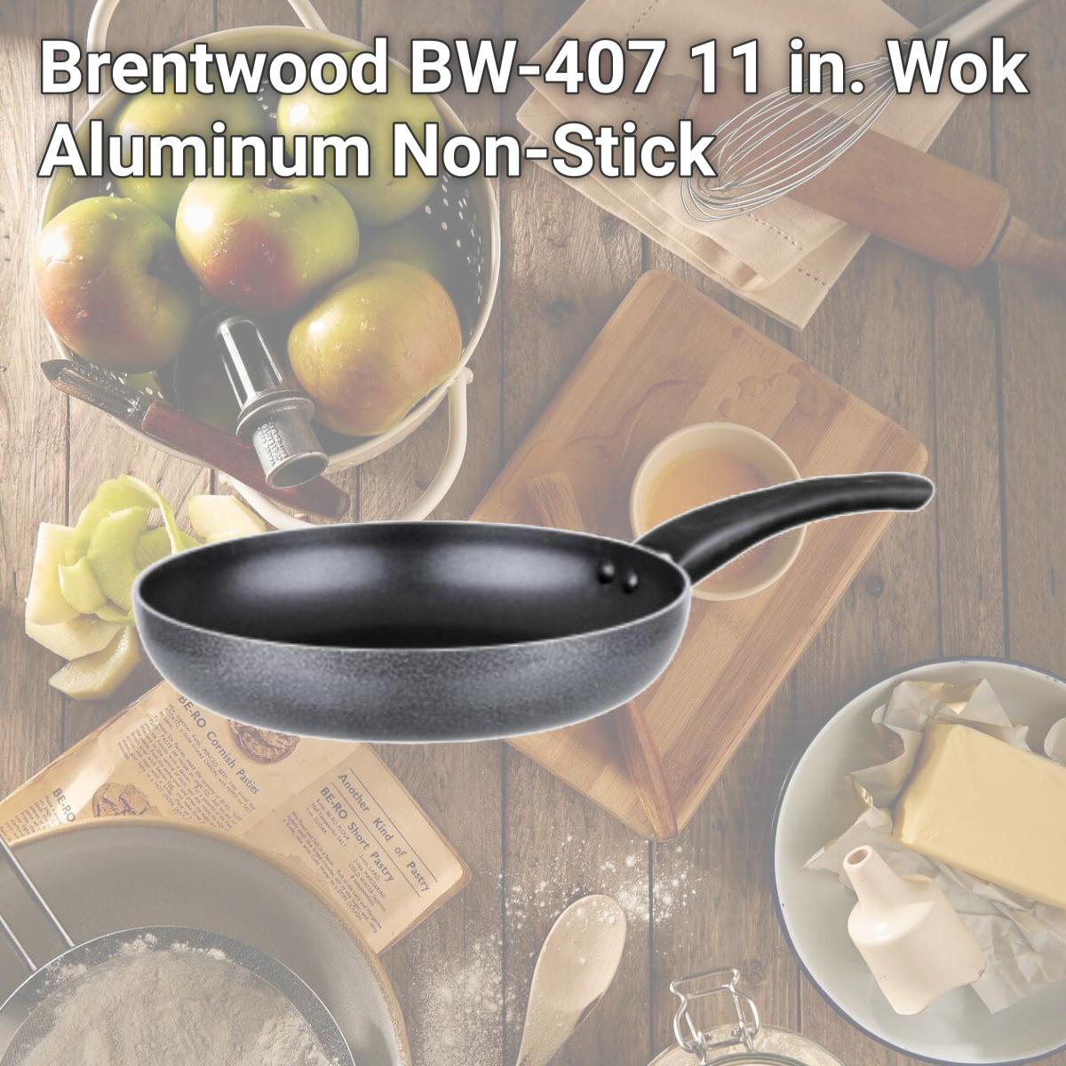 Picture of Brentwood BW-407 11 in. Wok Aluminum Non-Stick