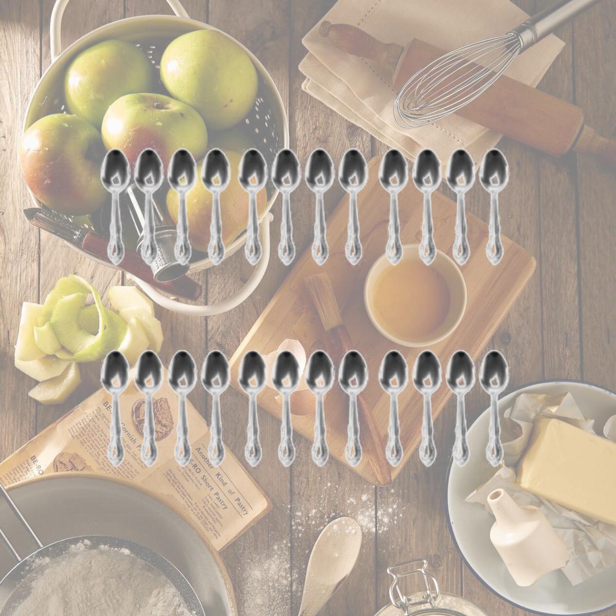 Picture of Gibson Home 53440.04 Abbie Stainless Steel Teaspoon Set - 24 Piece
