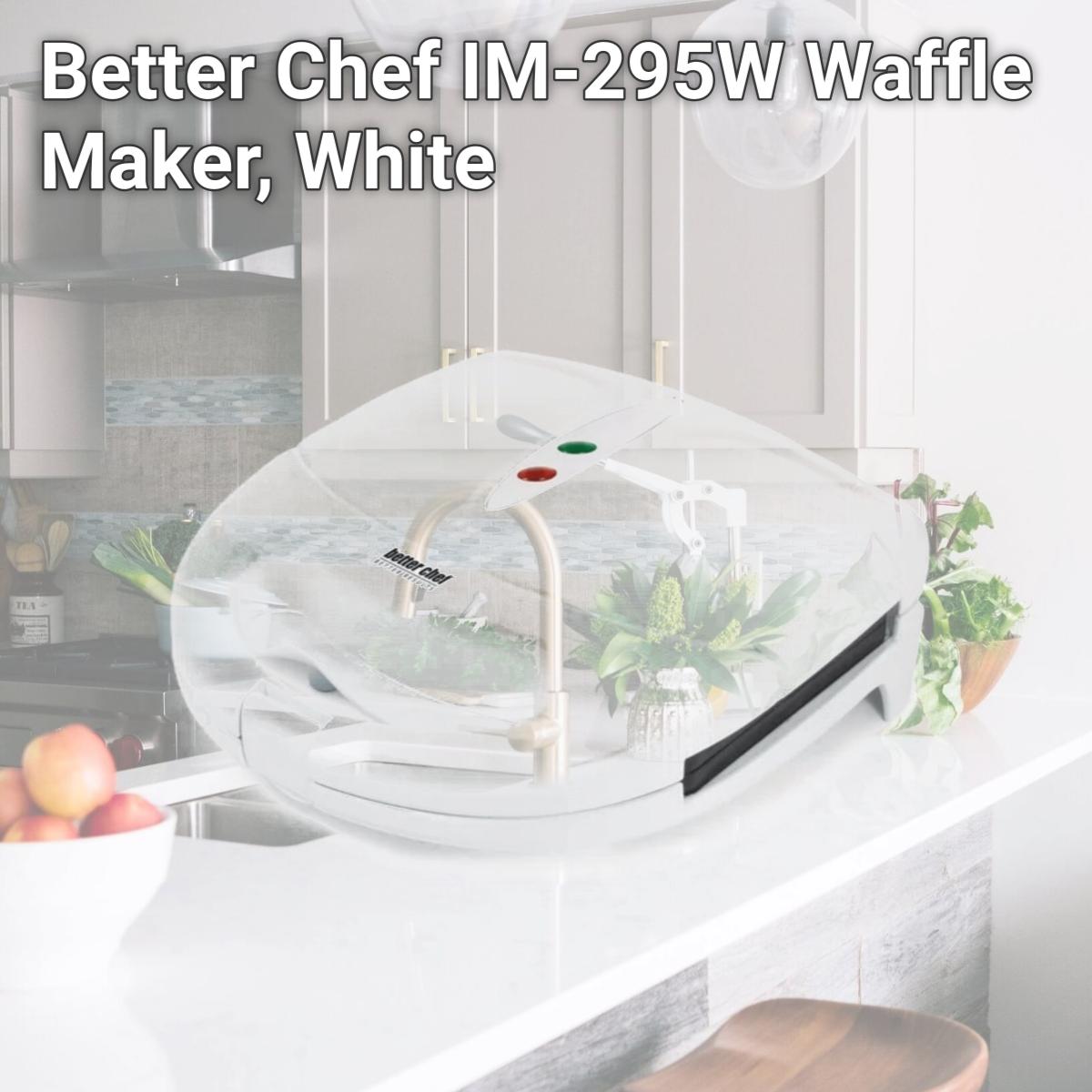 Picture of Better Chef IM-295W Waffle Maker, White