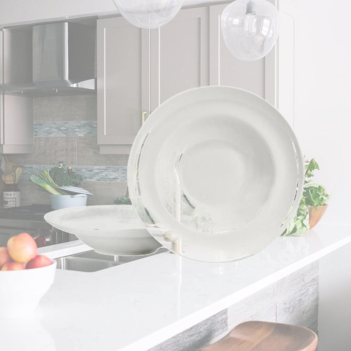 Picture of Gibson Home 142569.02 20 oz Great Essentials Fine Ceramic Entree Bowl Set, White - 2 Piece