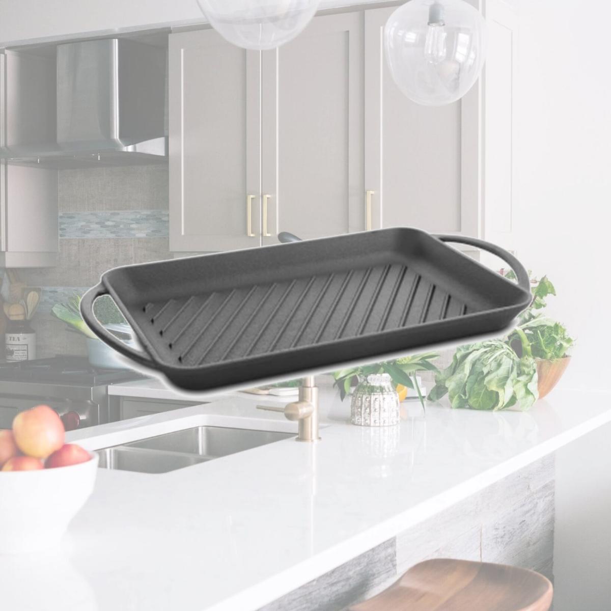 Picture of General Store 124975.01 14.5 in. Addlestone Preseasoned Cast Iron Griddle