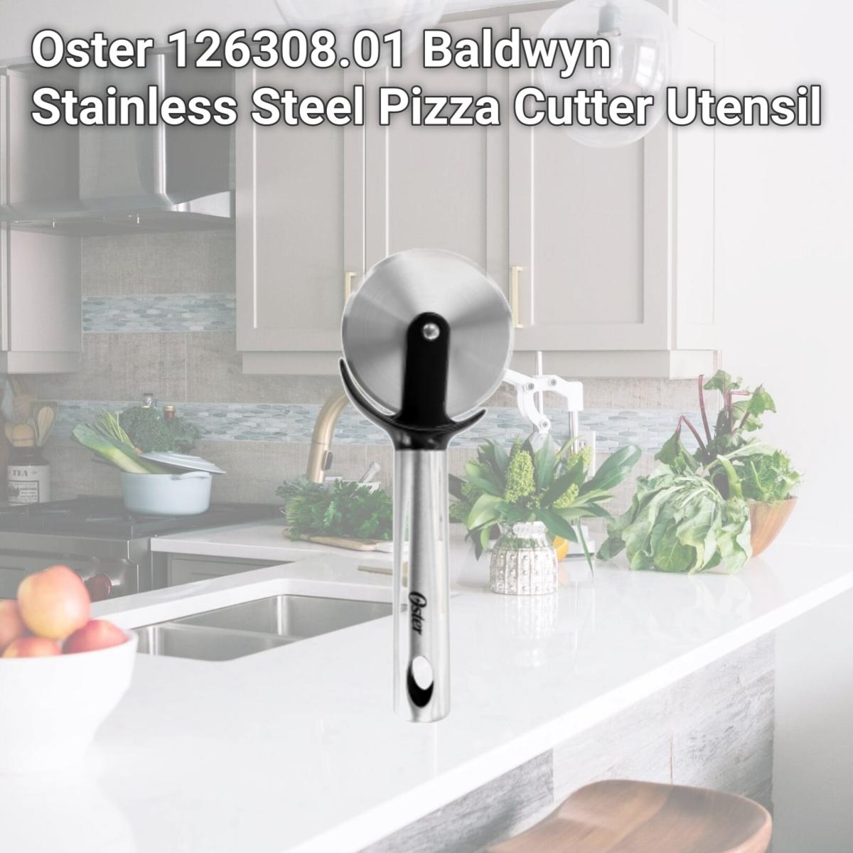 Picture of Oster 126308.01 Baldwyn Stainless Steel Pizza Cutter Utensil