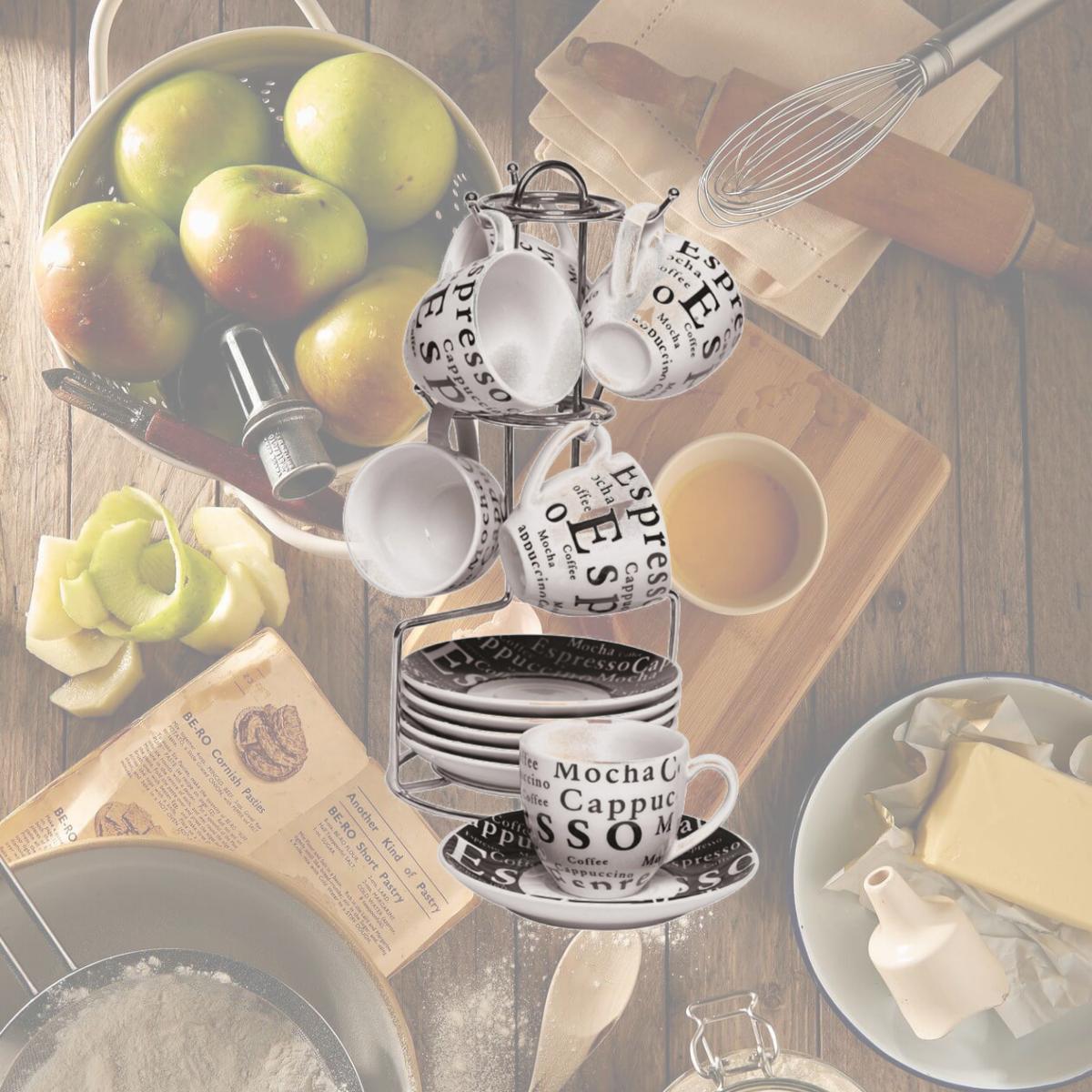 Picture of Gibson 53506.13 13 Piece Espresso Set