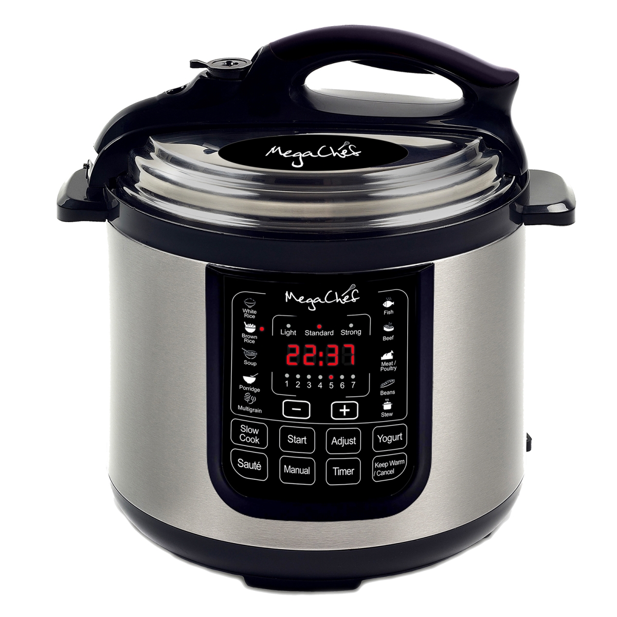 Mcpr120a 8 Qt Digital Pressure Cooker With 13 Pre-set Multi Function Features