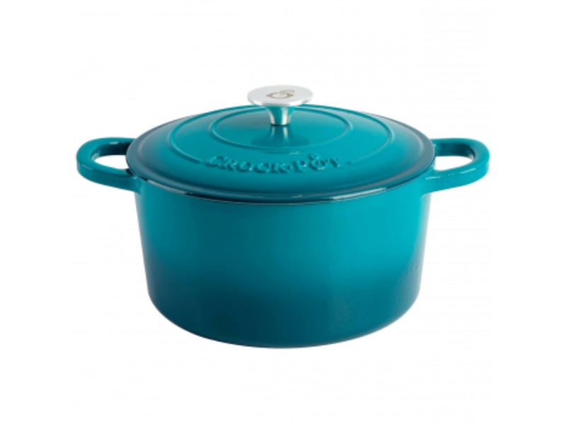 UPC 085081583802 product image for Crock Pot 137374.02 7 qt. Artisan Round Enameled Cast Iron Dutch Oven with Lid&# | upcitemdb.com