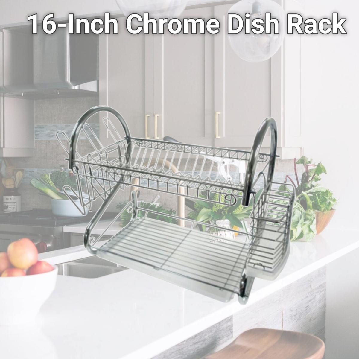 Picture of Better Chef DR-16 16-Inch Chrome Dish Rack