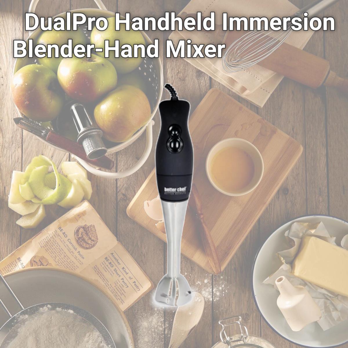 Picture of Better Chef IM-806BK DualPro Handheld Immersion Blender-Hand Mixer