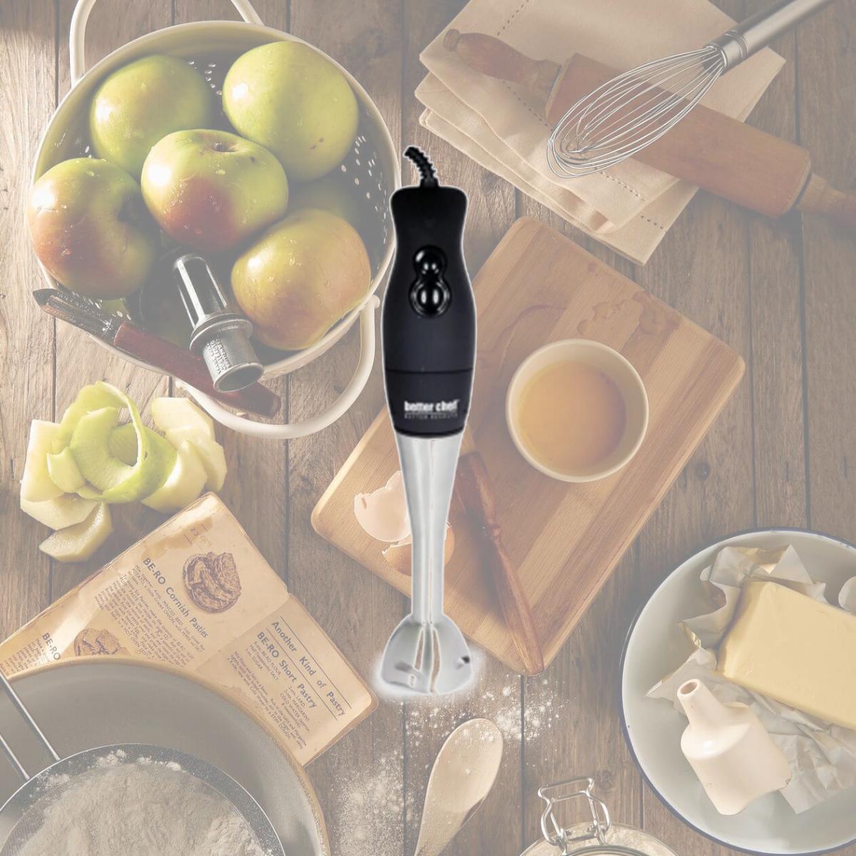 Picture of Better Chef IM-806BK DualPro Handheld Immersion Blender-Hand Mixer