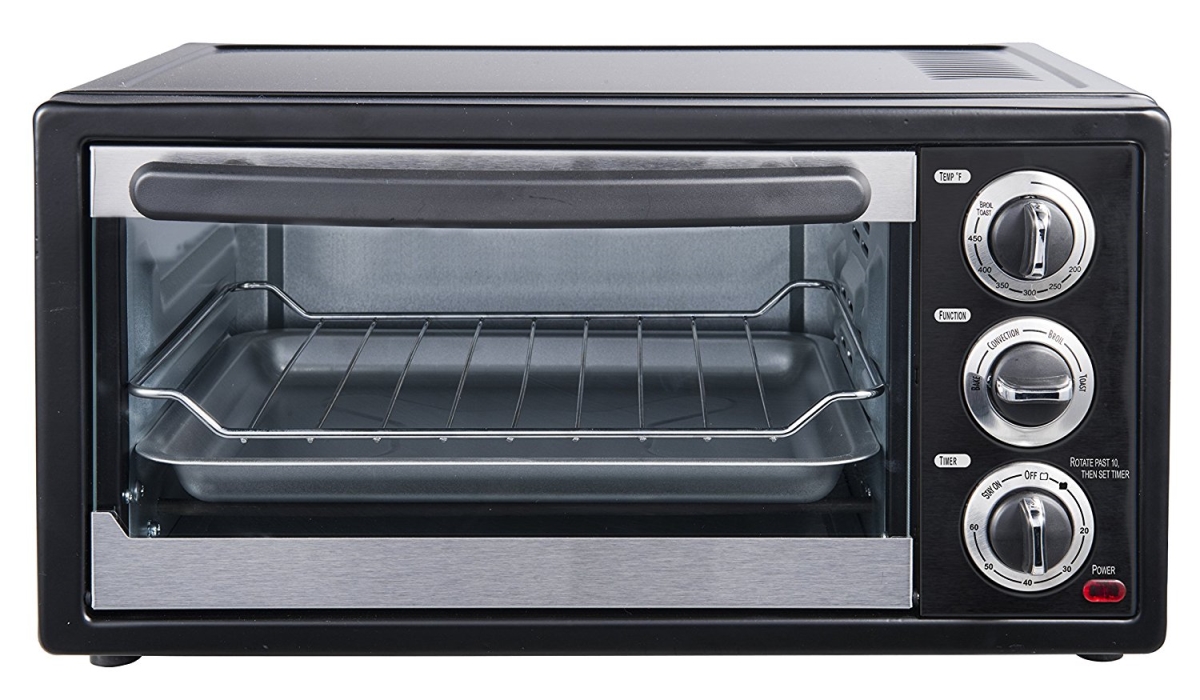 To-1564 6 Slice Convection Toaster Oven, Black