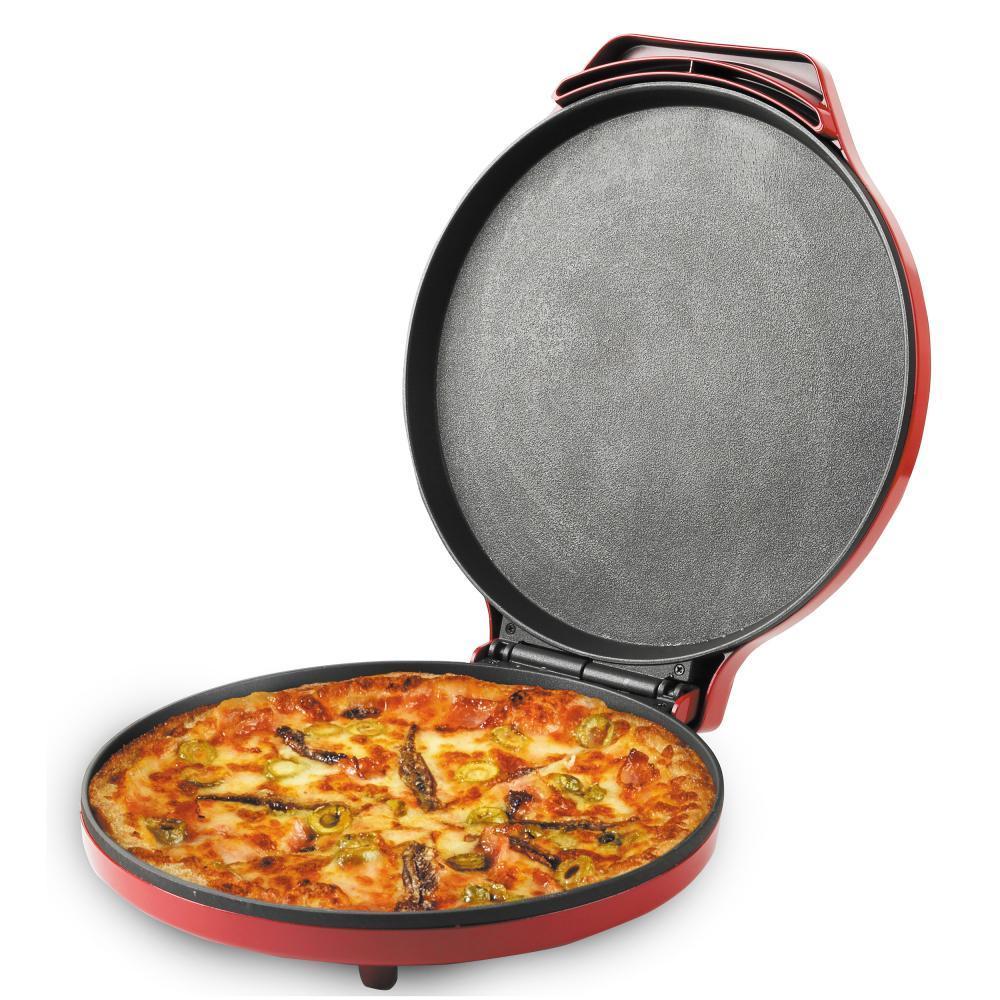 Cpm-1200r 12 In. Electronic Pizza Maker, Red