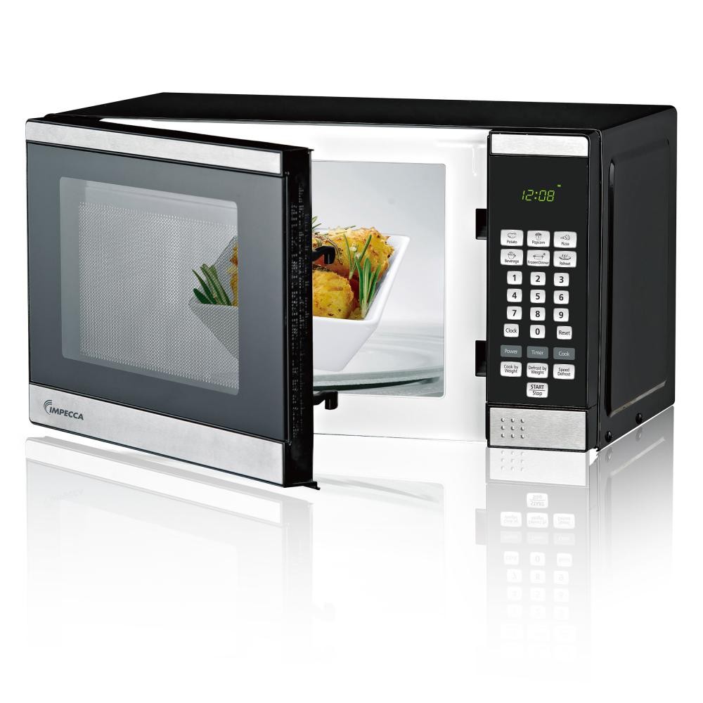 Impecca Cm-0774st 0.7 Cu. Ft. Microwave Oven, Stainless Steel
