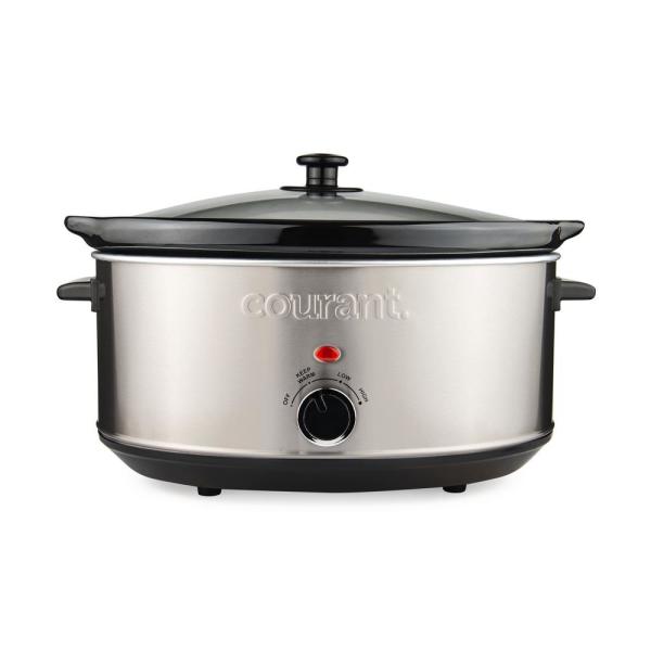 Csc-3525st 3.5 Qt. Slow Cooker Stainles Steel, Black