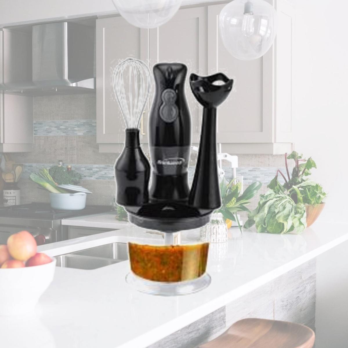 Picture of Brentwood HB38BK 300W Hand Blender with Whisk Black