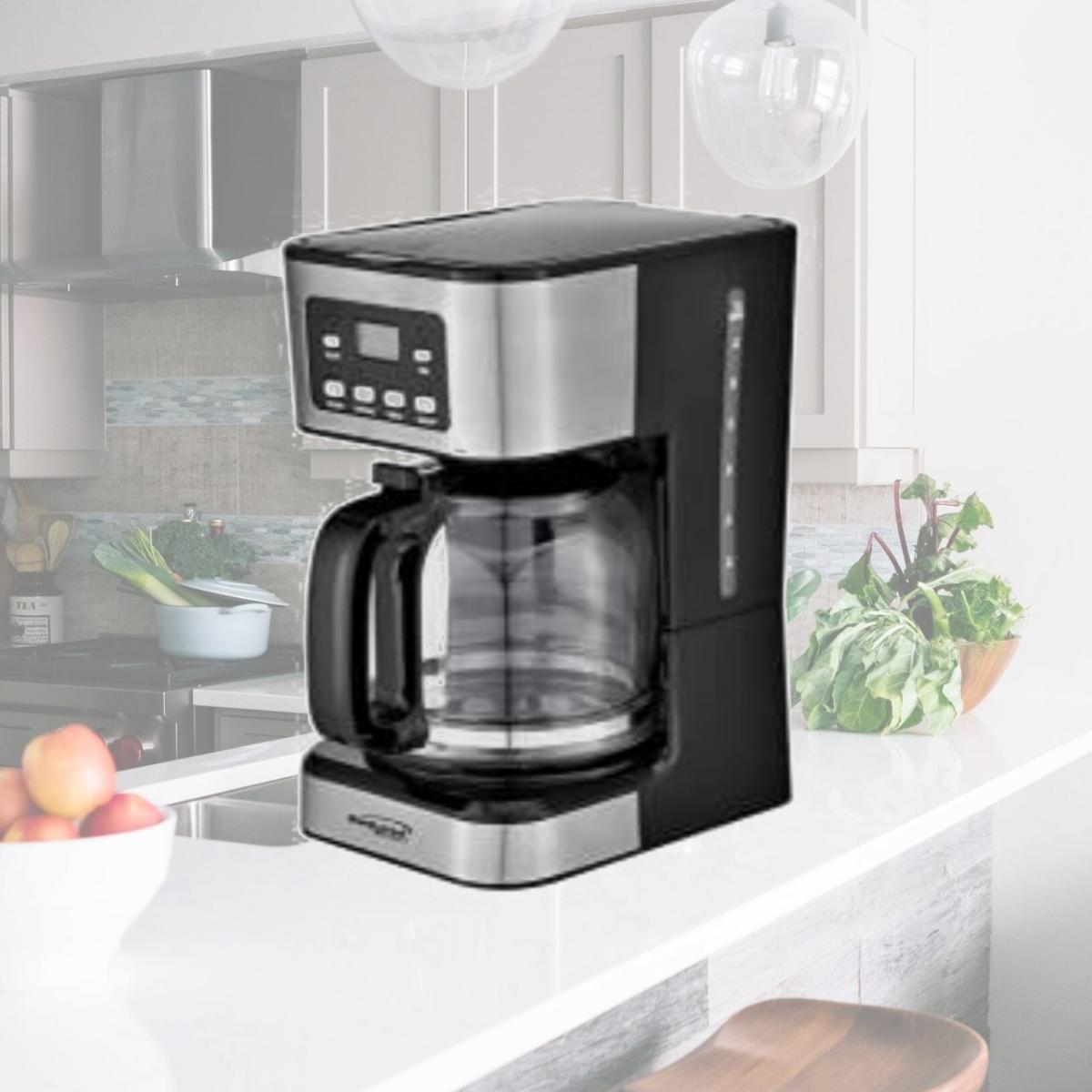 Picture of Brentwood TS222BK Cup Digital Coffeemaker, Black - Pack of 12