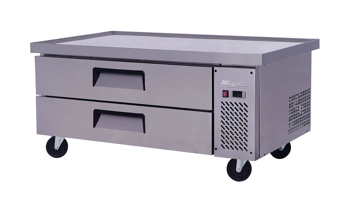 C-cb52-60-hc 60 In. 10.4 Cu. Ft. Competitor Series Refrigerated Equipment Stand Chef Base, Stainless Steel