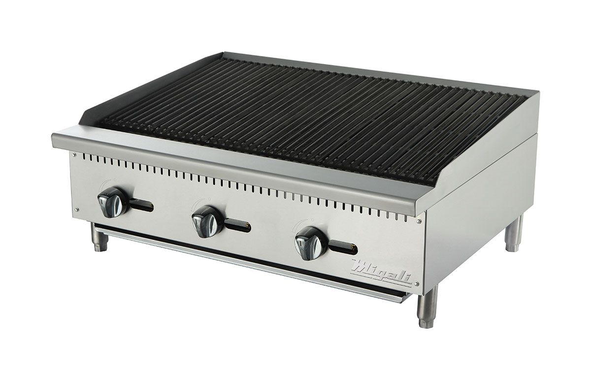 C-rb36 36 In. Competitor Series Countertop Radiant Charbroiler, Stainless Steel