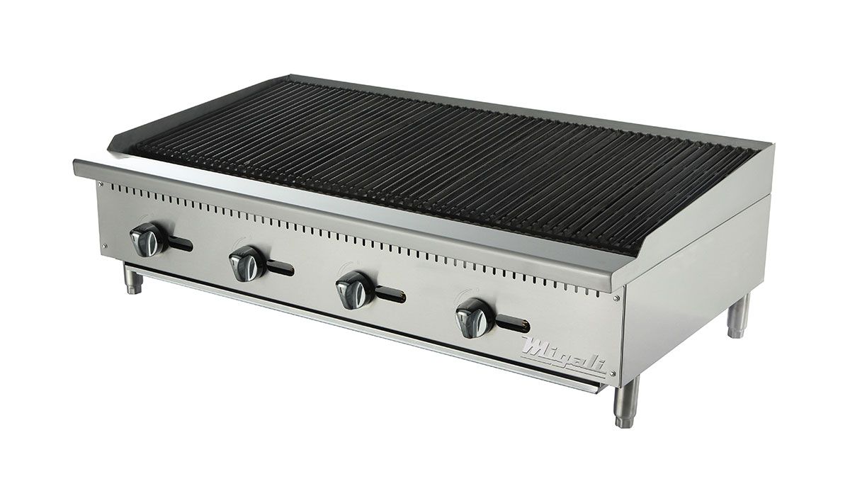 C-rb48 48 In. Competitor Series Countertop Radiant Charbroiler, Stainless Steel