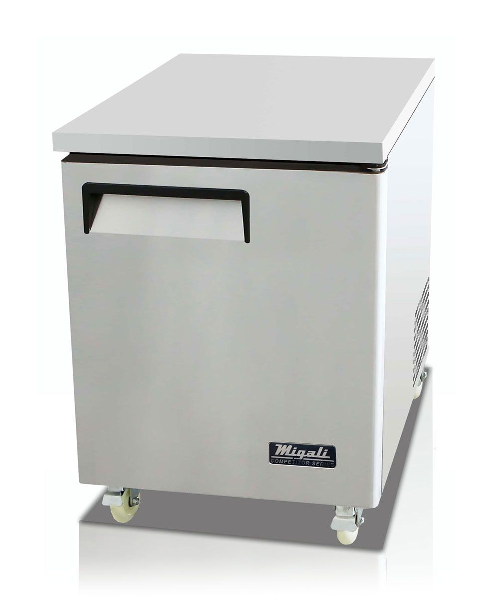 C-u27r-hc 27.5 In. 6.5 Cu. Ft. Competitor Series Undercounter Refrigerator, Stainless Steel & Galvanized Steel