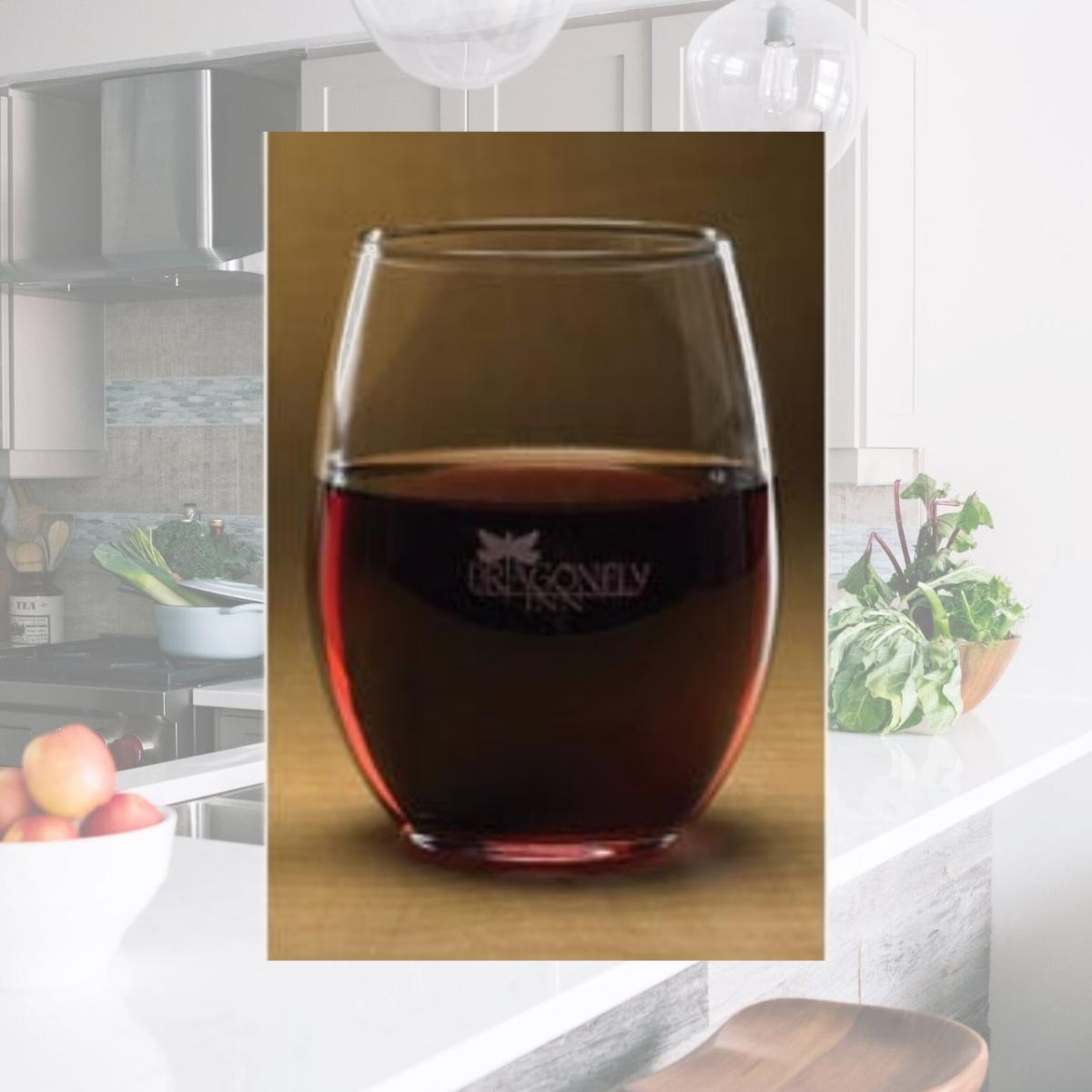 Picture of Magnet Group IC547 Stemless Red Wine Glass - Set of 4 Crystal by Benchmark