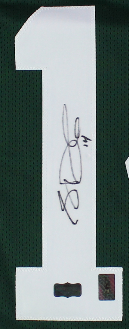 Picture of Radtke Sports 10946 Sam Darnold Signed York Custom Jersey&#44; Green