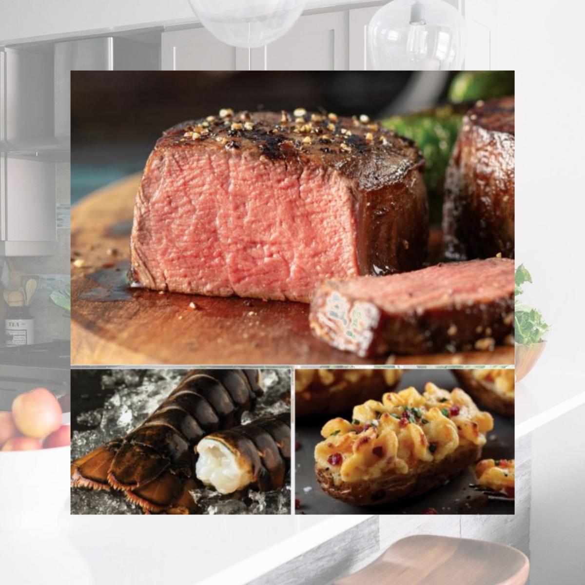 Picture of Omaha Steaks 65218 Simple Surf & Turf Meat Food