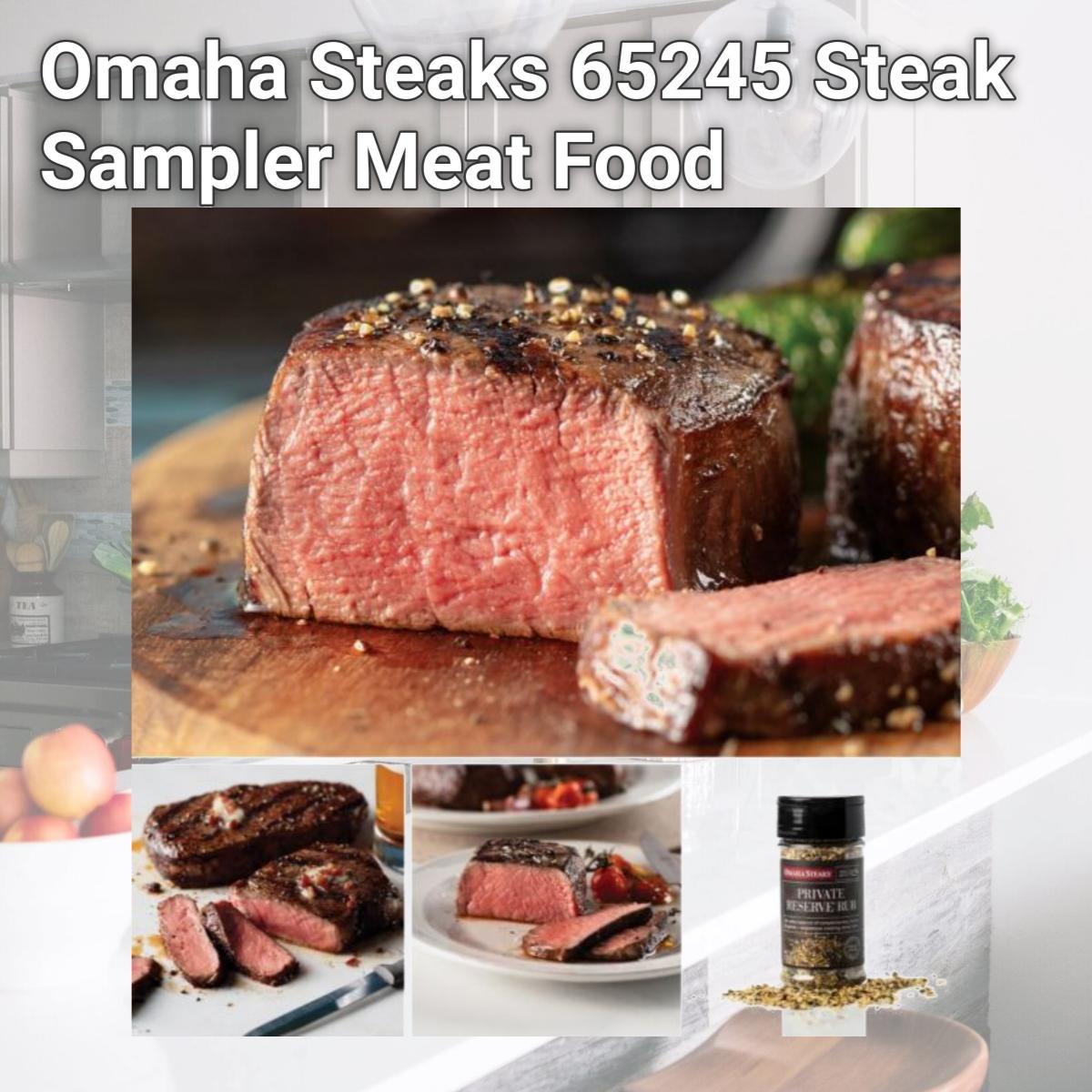 Picture of Omaha Steaks 65245 Steak Sampler Meat Food