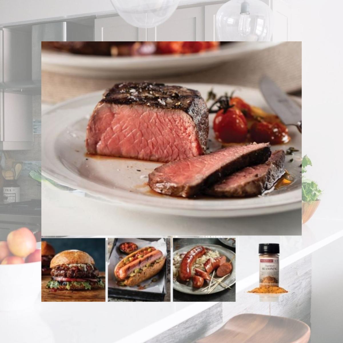 Picture of Omaha Steaks 65249 Cookout In A Box Meat Food