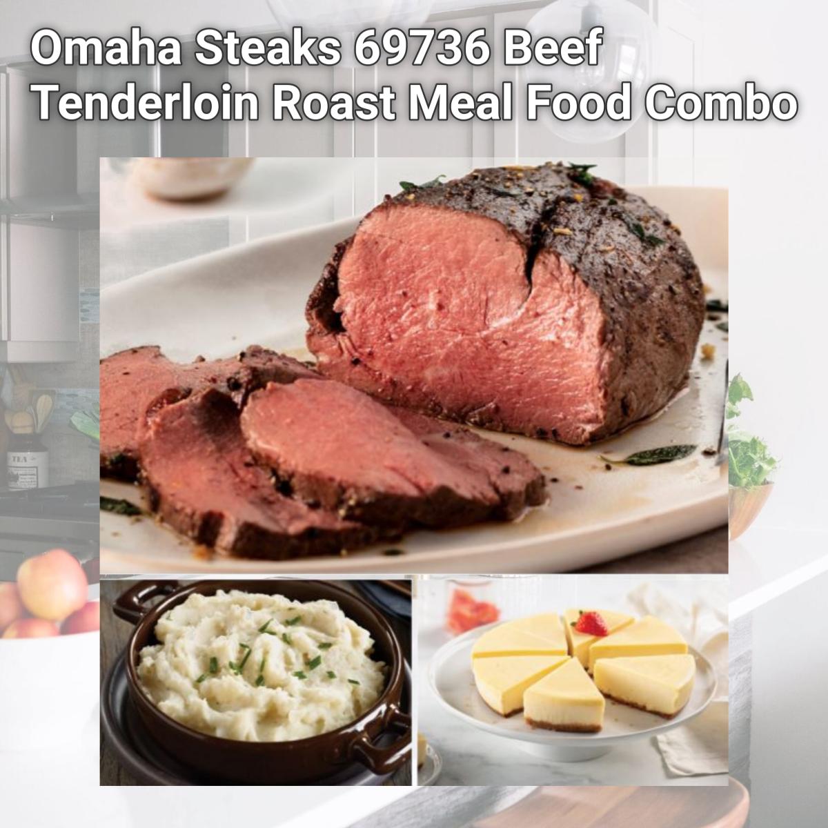 Picture of Omaha Steaks 69736 Beef Tenderloin Roast Meal Food Combo