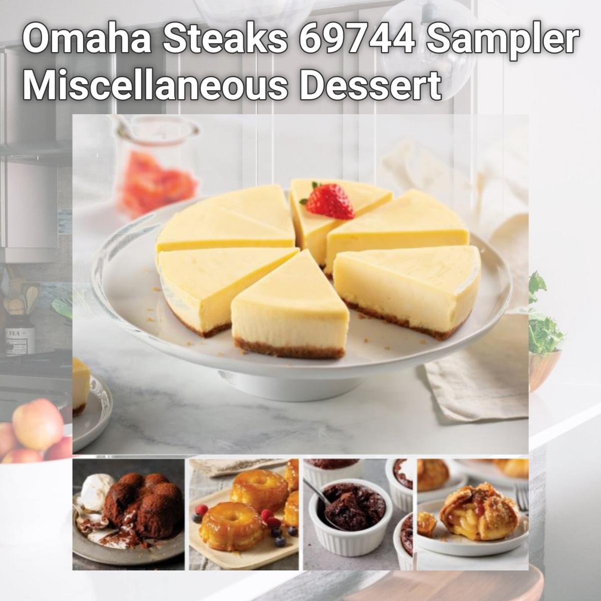 Picture of Omaha Steaks 69744 Sampler Miscellaneous Dessert