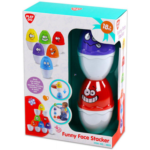 2832 Funny Face Stacker