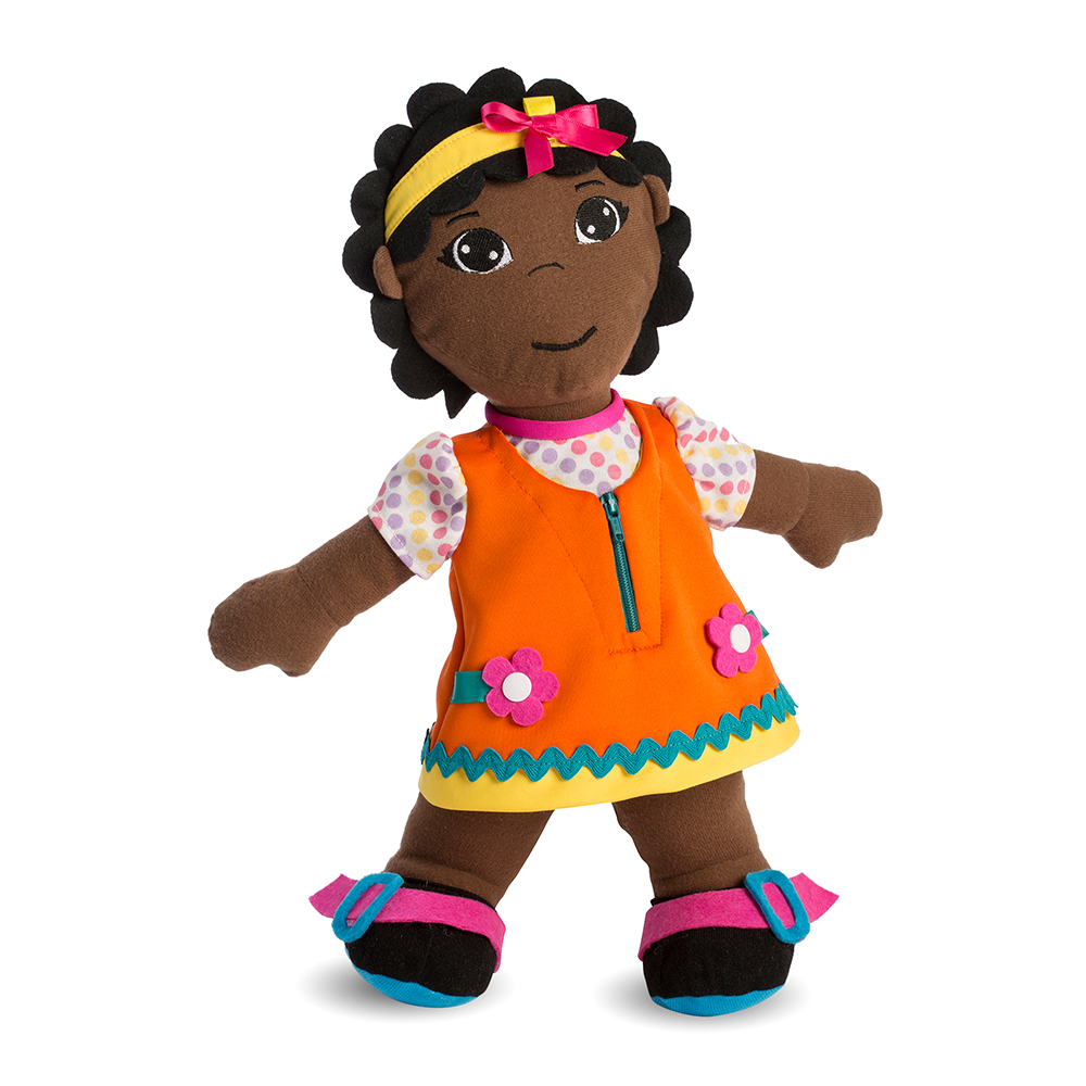 96318 Diversity Etni Fastening Doll, African Girl