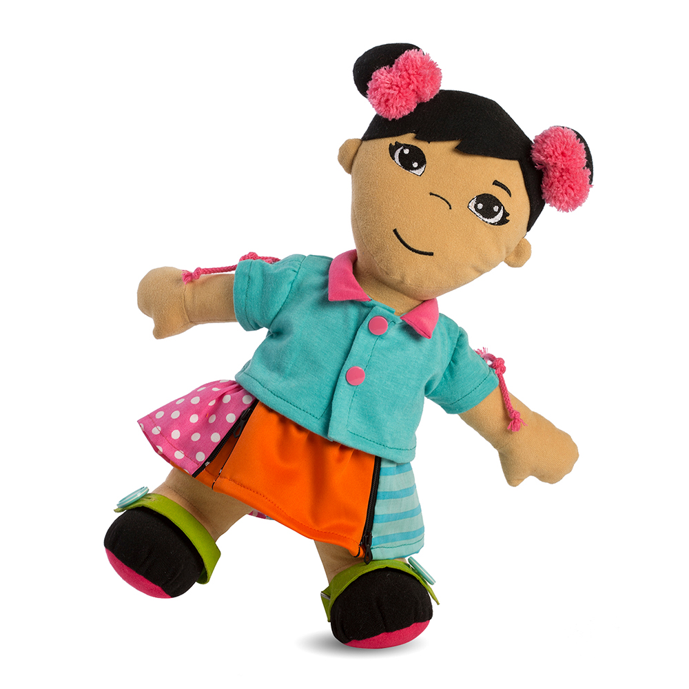 96319 Diversity Etni Fastening Doll, Asian Girl