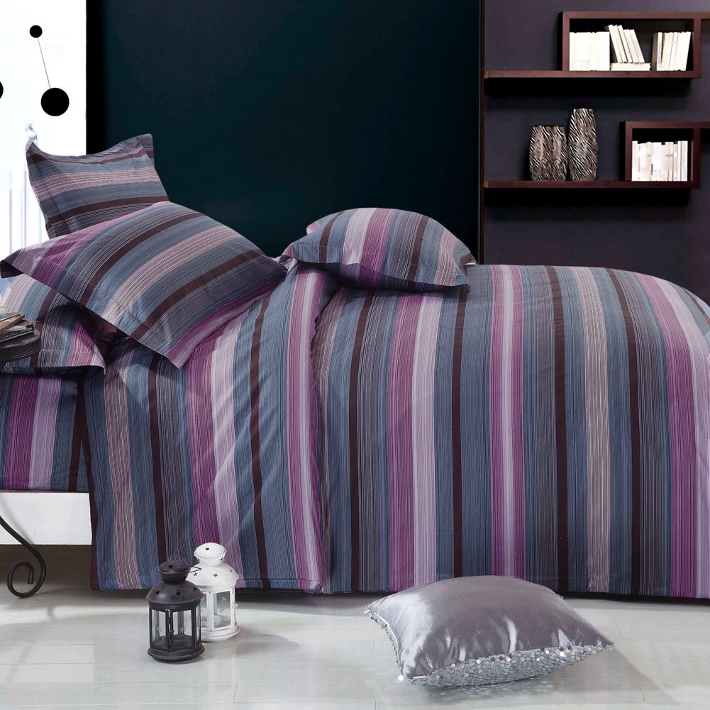 MF72-2-CFR01-2 Vineyard Dream - Luxury 5 Pieces Comforter Set Combo 300GSM - Full Size