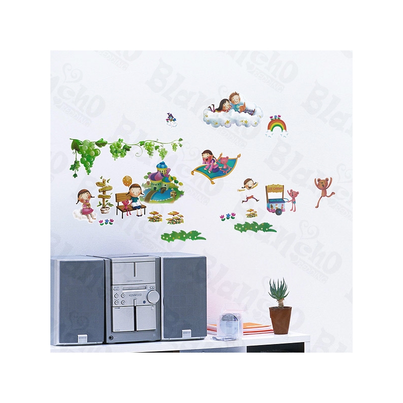 Forest Friends - Wall Decals Stickers Appliques Home Decor Multicolor