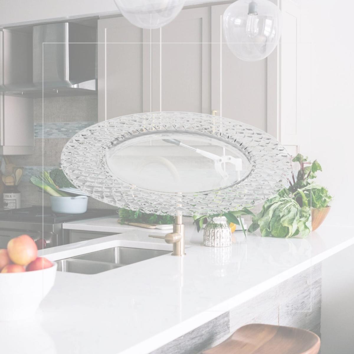 Picture of Majestic Gifts E65279-US Campiello 12.6 in. High Quality Glass Charger Plate- case of 2