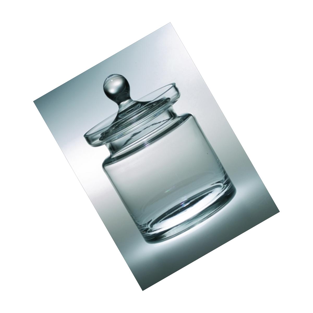 Picture of Majestic Gifts T-200 Classic clear 8 in. High Quality Glass Cookie Jar