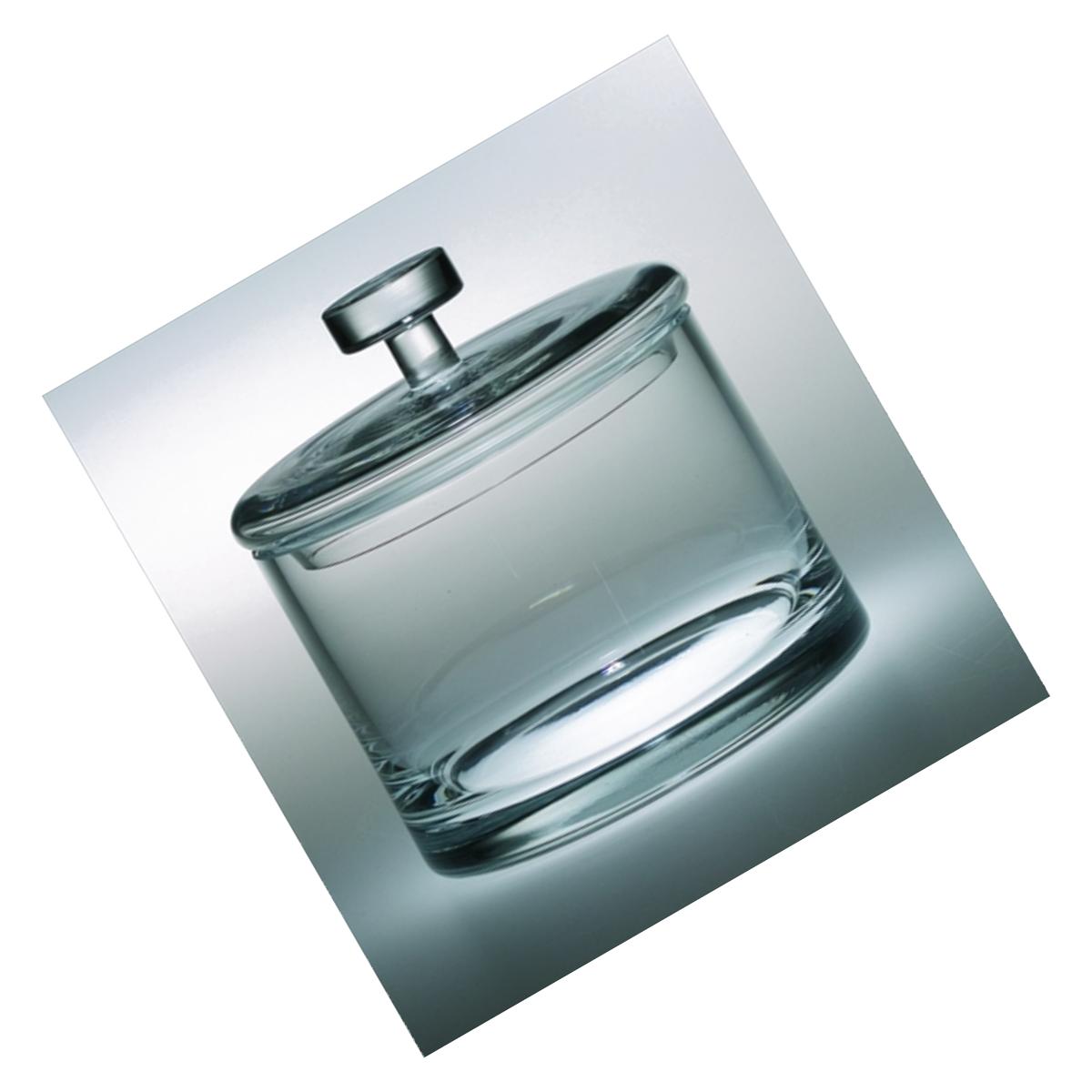 Picture of Majestic Gifts T-201 Classic clear 6 in. High Quality Glass Cookie Jar