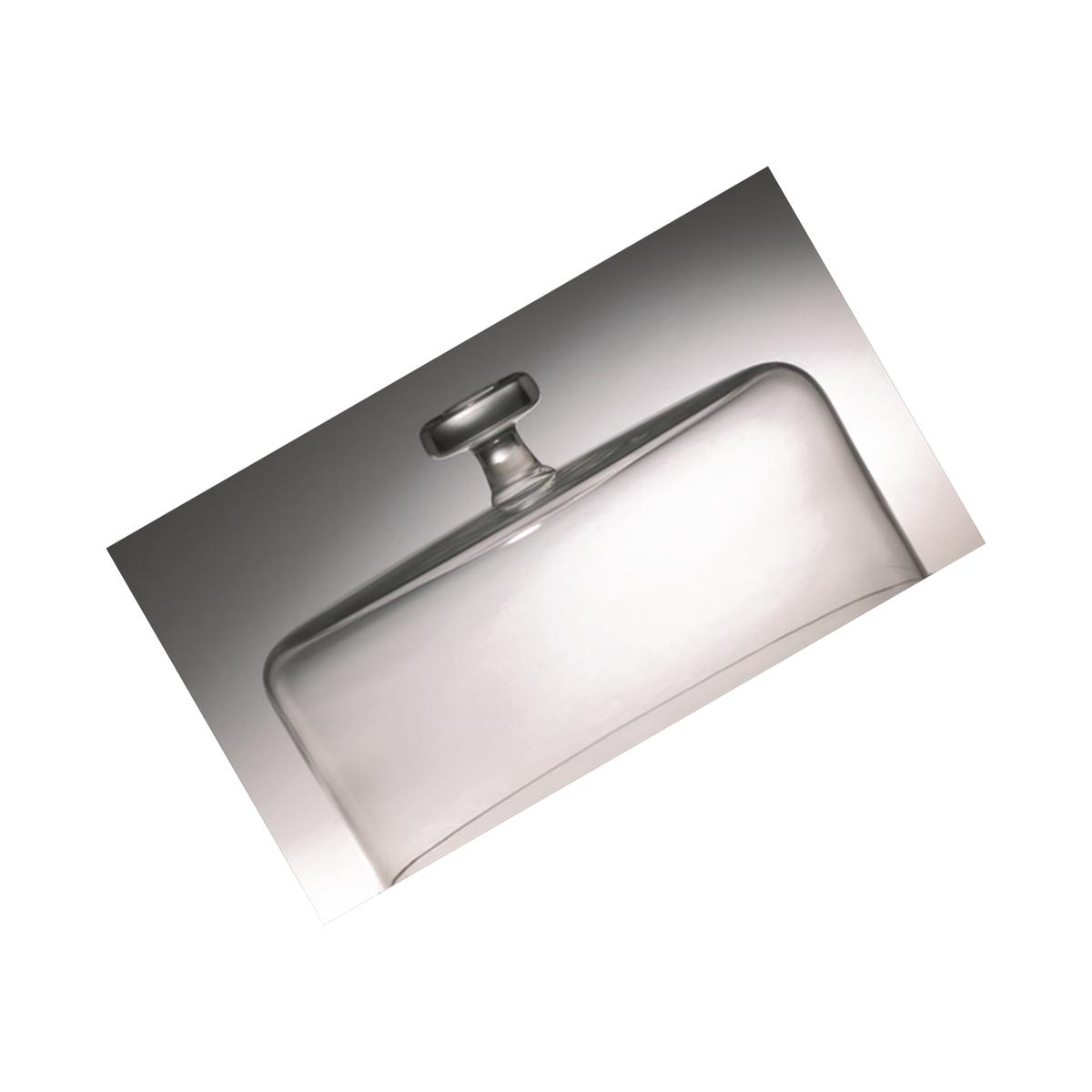 Picture of Majestic Gifts T-304 Classic clear 6 in. High Quality Glass Cake Dome