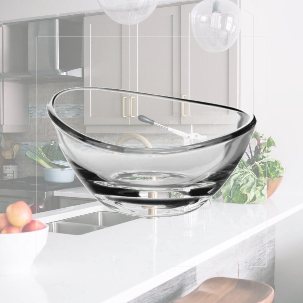 Picture of Majestic Gifts E60813-US Papaya 3.1 in. High Quality Glass Individual Bowl- case of 6
