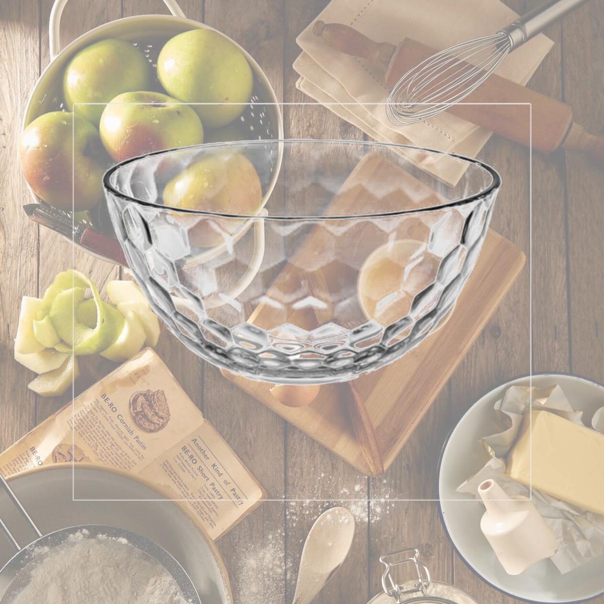Picture of Majestic Gifts E63899-US Honey 9 in. High Quality Glass Bowl