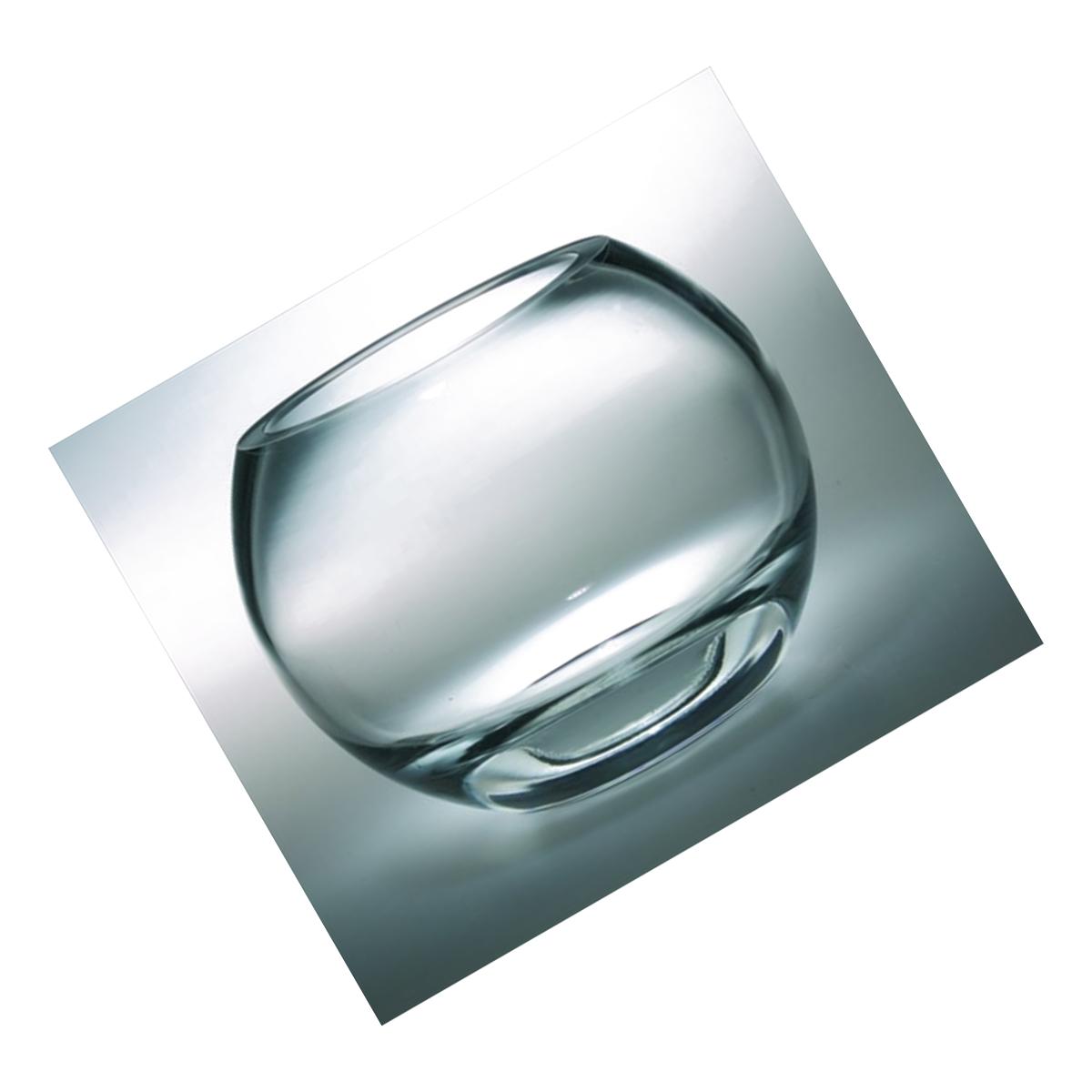 Picture of Majestic Gifts T-402 Classic clear 5.5 in. High Quality Glass Thick Rose Bowl