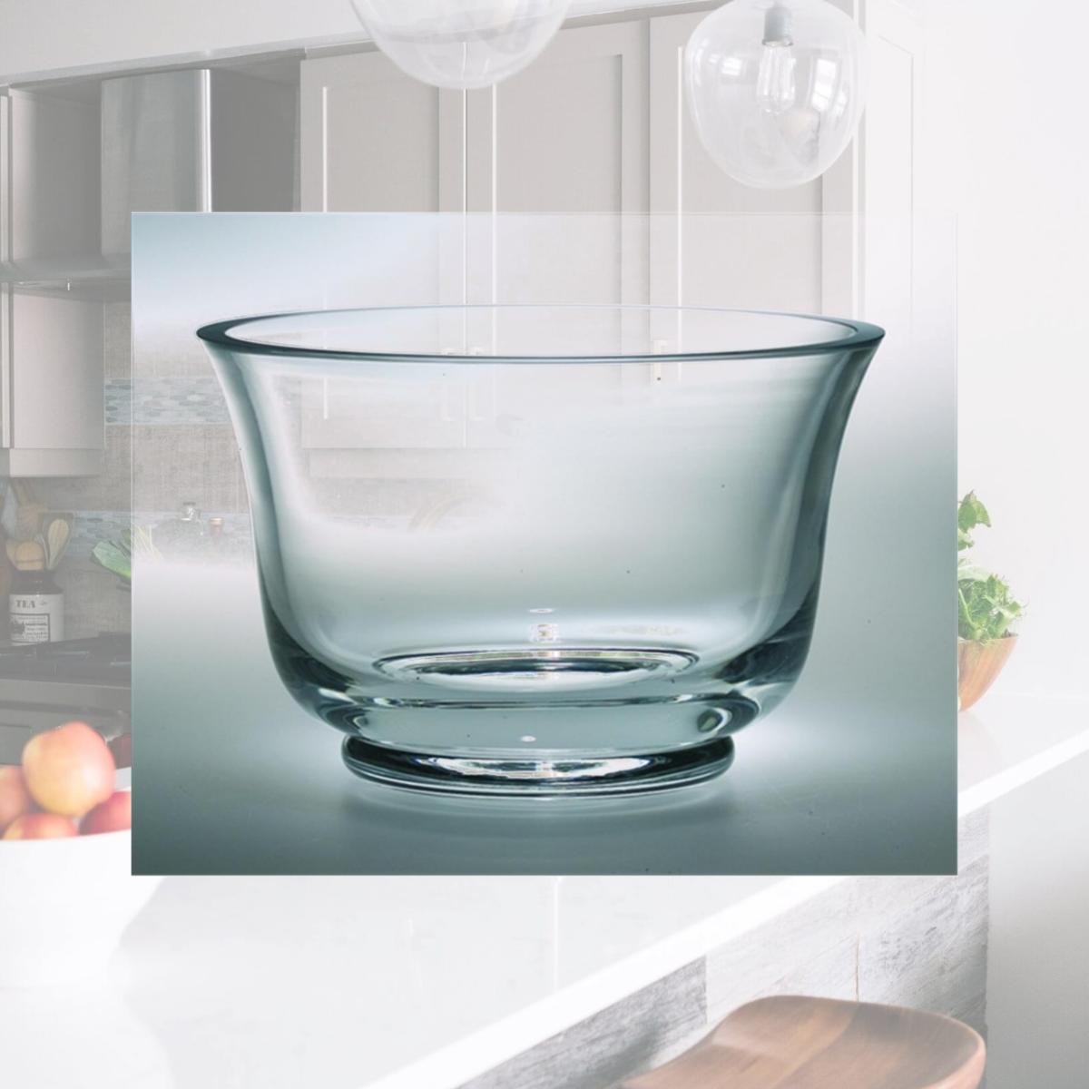 Picture of Majestic Gifts T-502 Classic clear 7.5 in. High Quality Glass Thick Revere Bowl