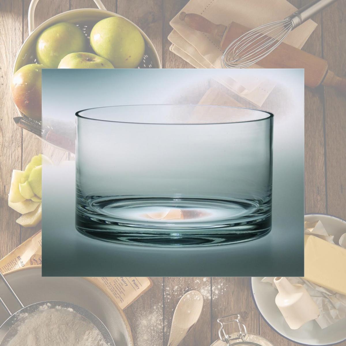Picture of Majestic Gifts T-508 Classic clear 10 in. High Quality Straight Salad Bowl