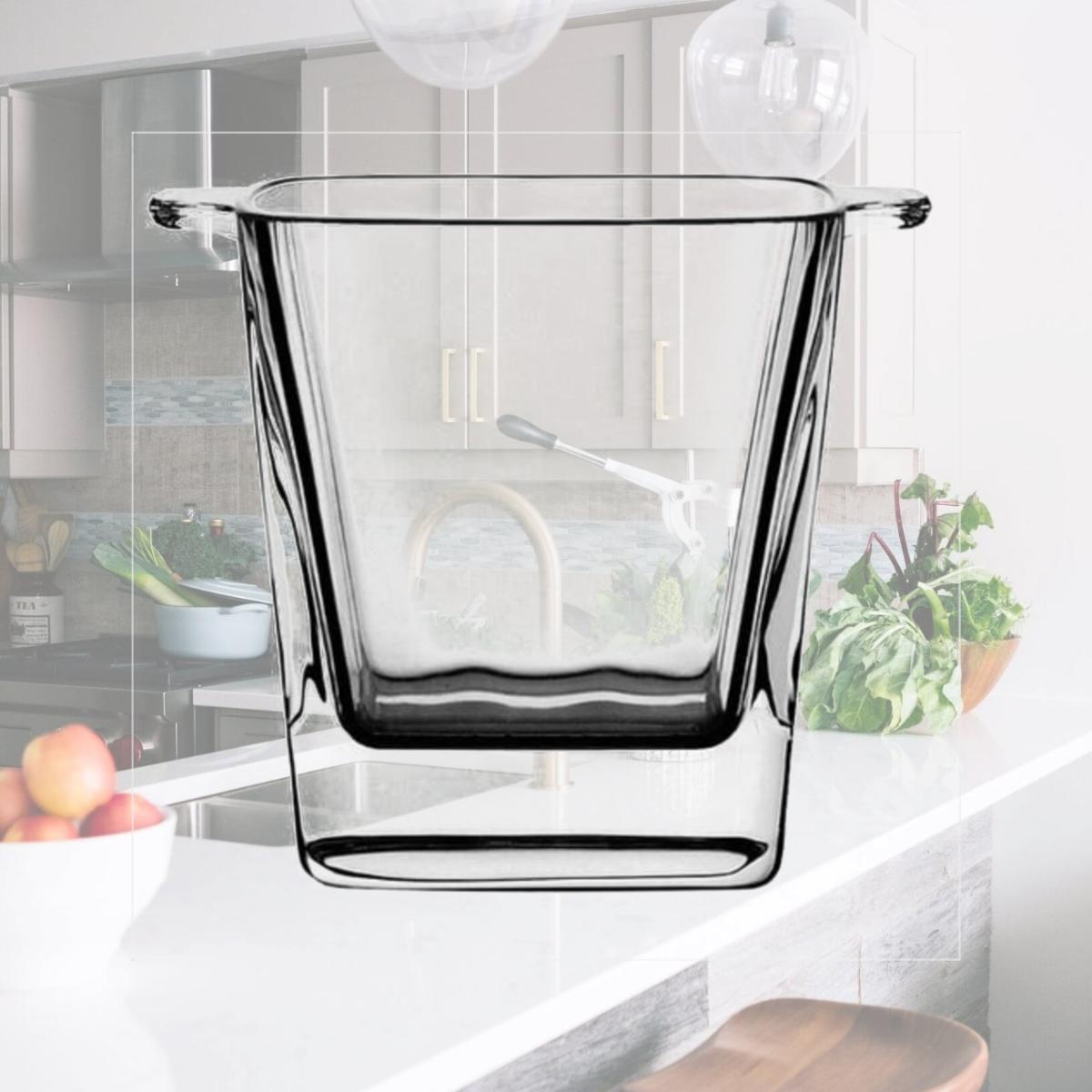 Picture of Majestic Gifts E61572-US Melodia High Quality Glass Ice Bucket