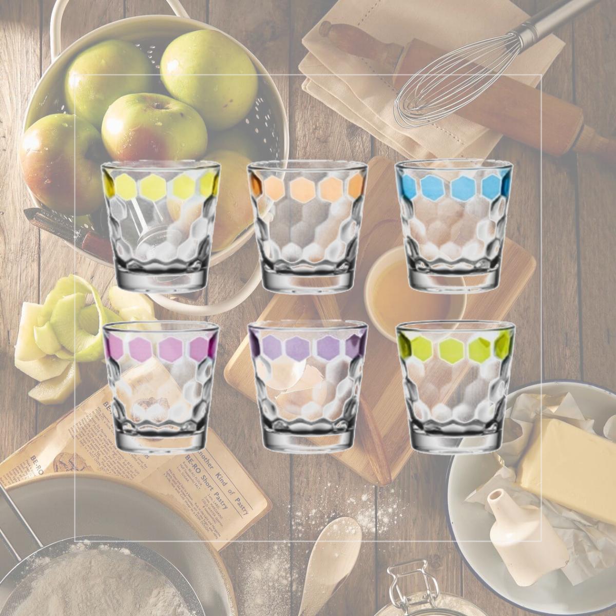 Picture of Majestic Gifts E63859-US Antibes High Quality Glass Tumblers