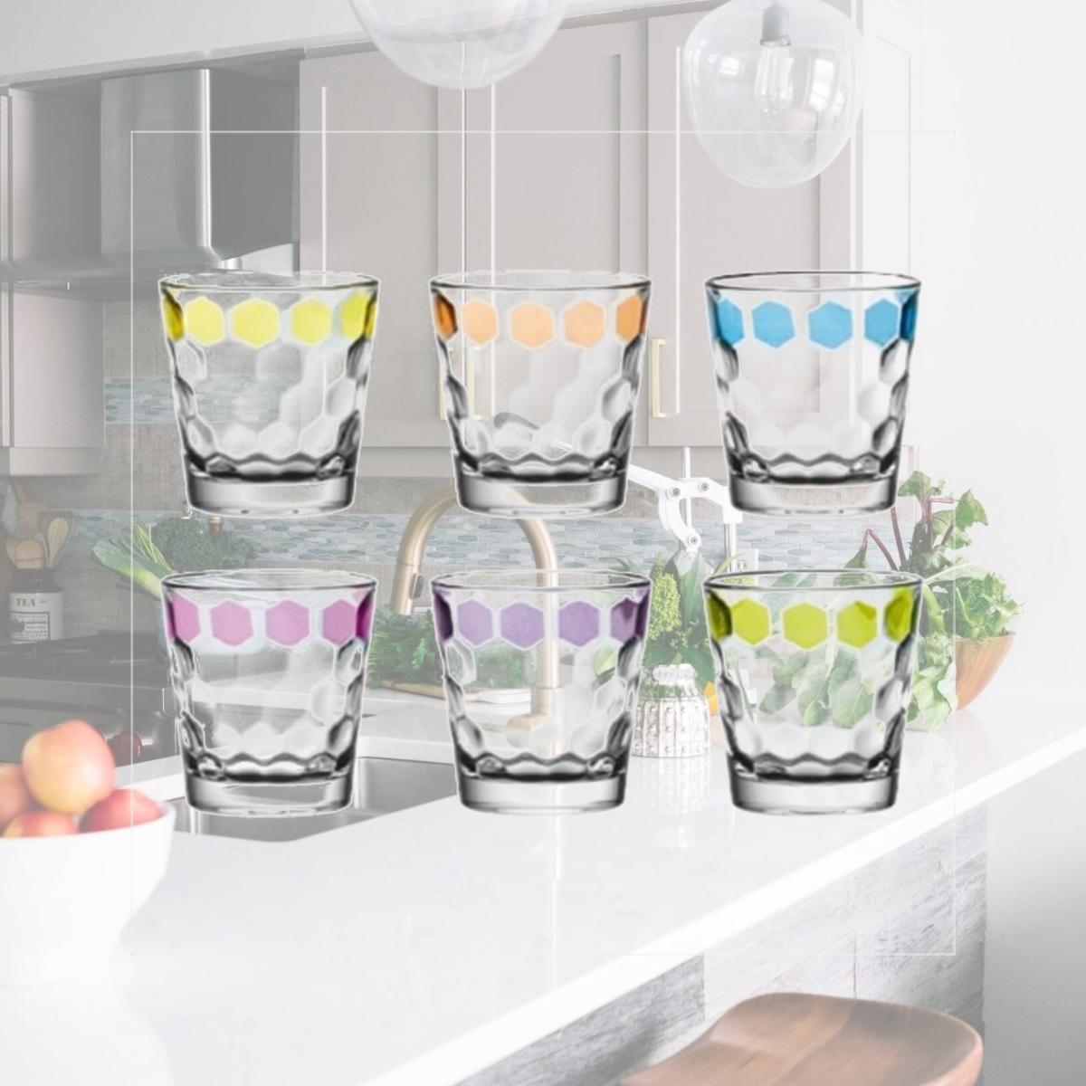 Picture of Majestic Gifts E63860-US Antibes High Quality Glass Tumblers