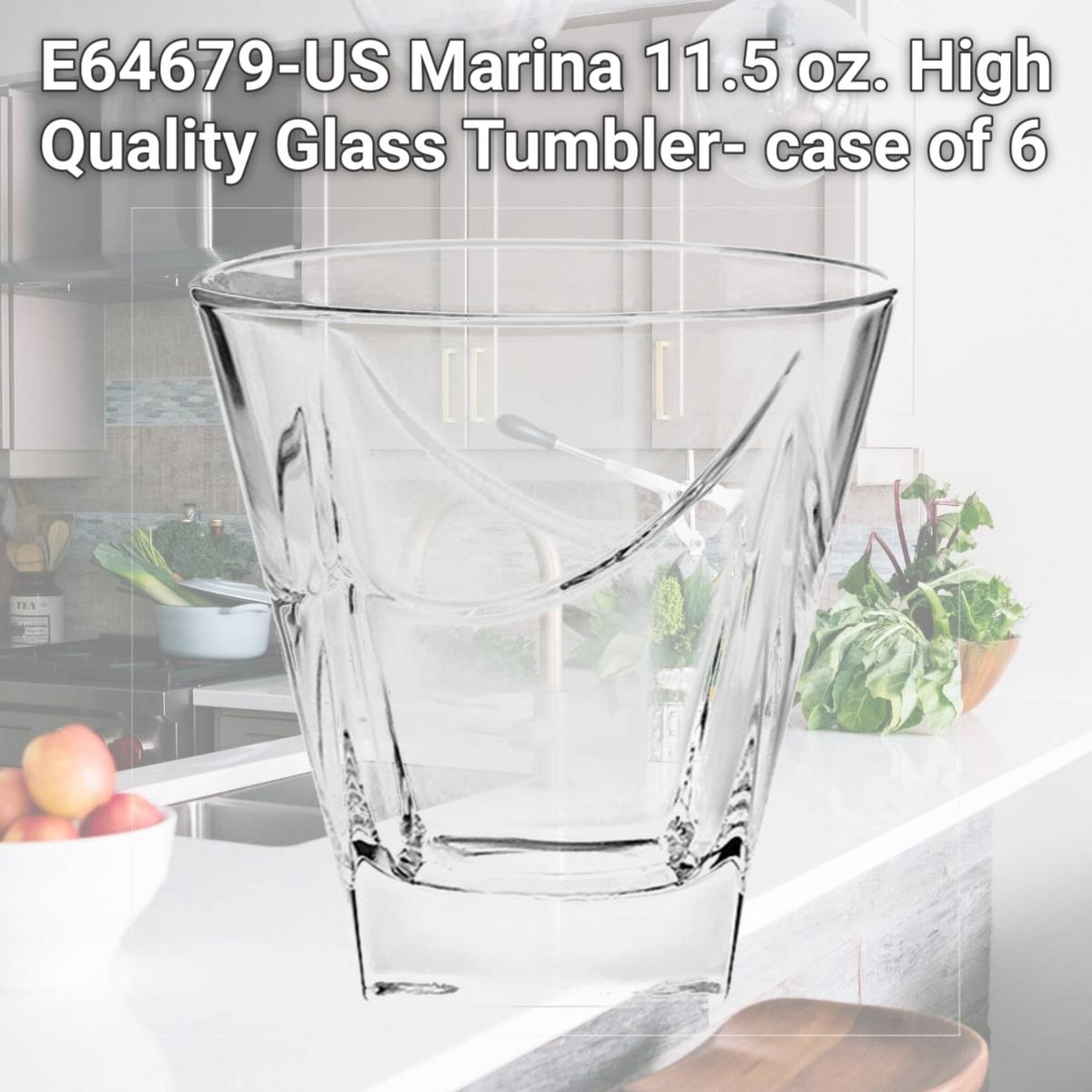 Picture of Majestic Gifts E64679-US Marina 11.5 oz. High Quality Glass Tumbler- case of 6