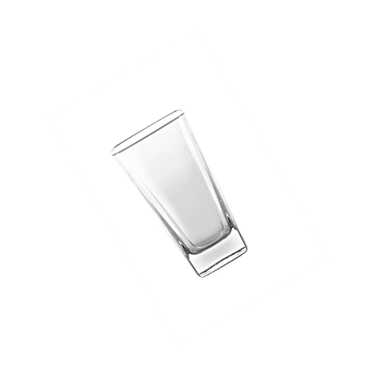 Picture of Majestic Gifts E65285-US Ducale 13.5 oz. High Quality Glass Square Hiball- case of 6
