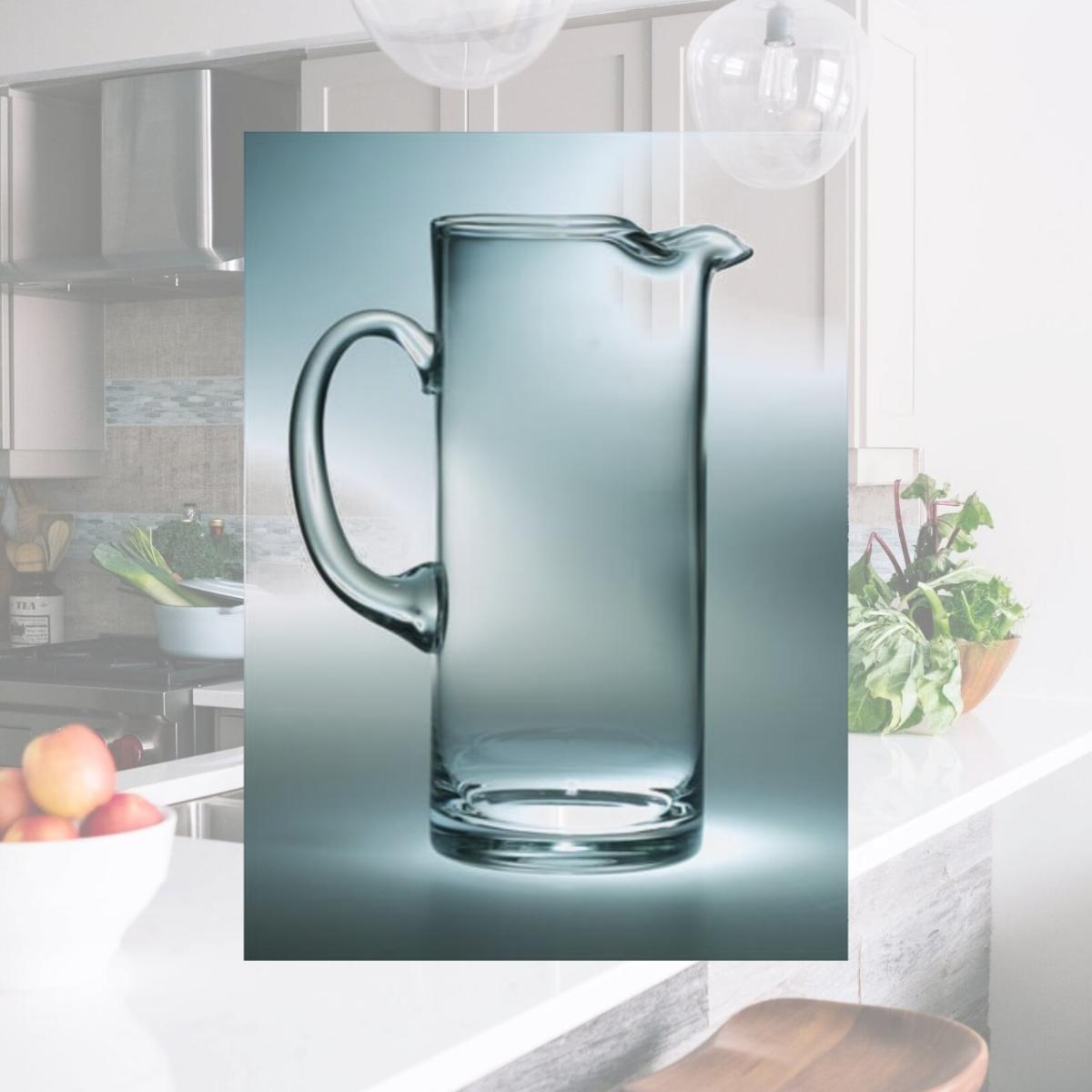 Picture of Majestic Gifts T-101 Classic Clear 70 oz. High Quality Glass Pitcher